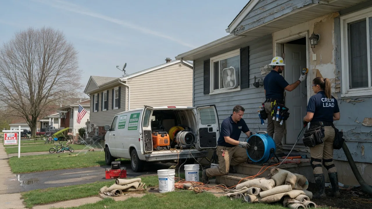 Flood Cleanup in Irondale, OH near me