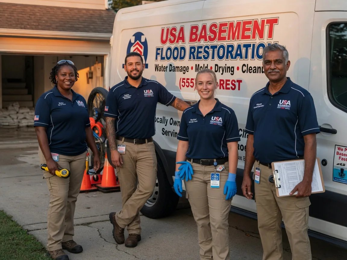 Basement Flood Cleanup company in Irondale, OH