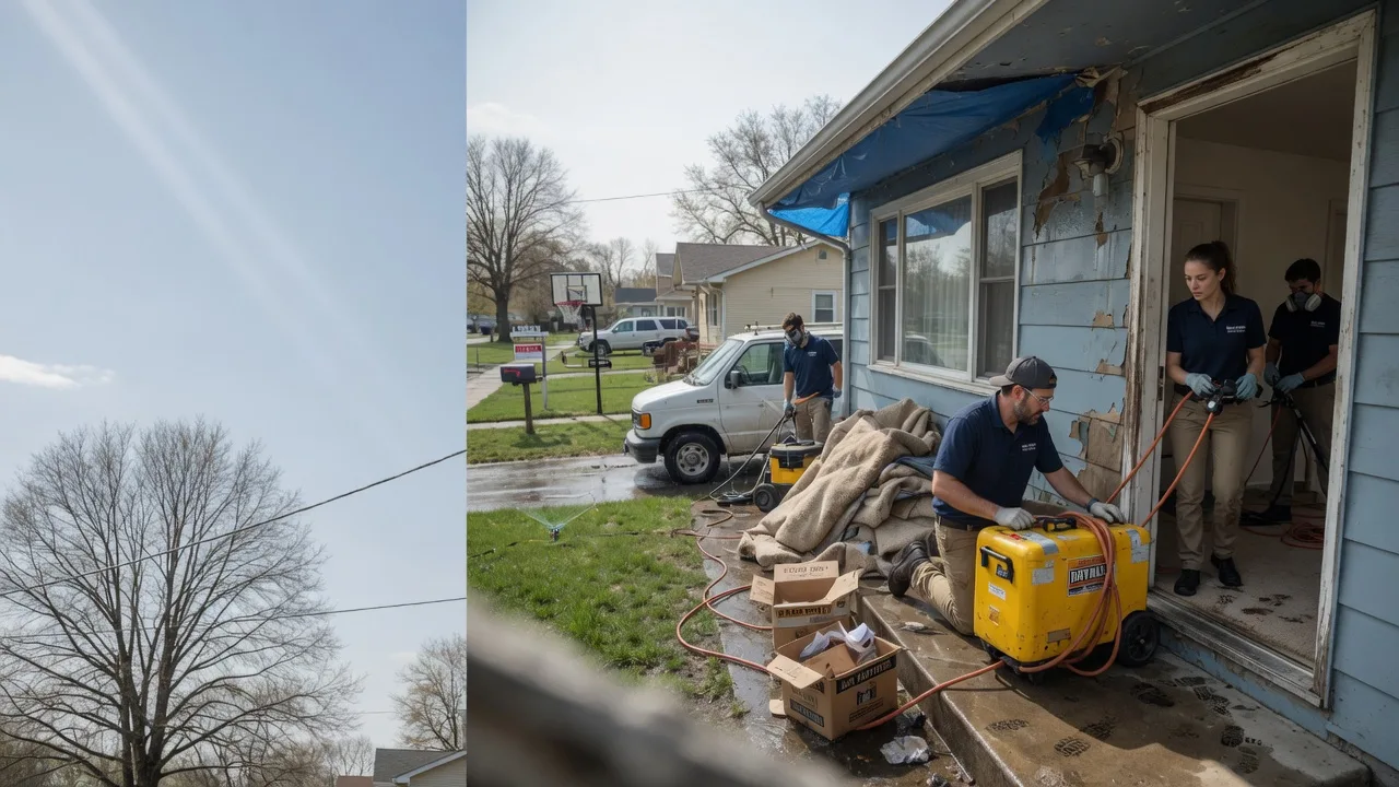 Basement Flood Cleanup in Irondale, OH near me
